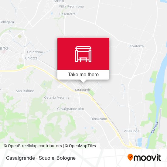 Casalgrande - Scuole map