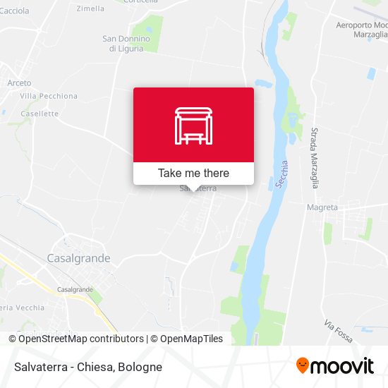 Salvaterra - Chiesa map