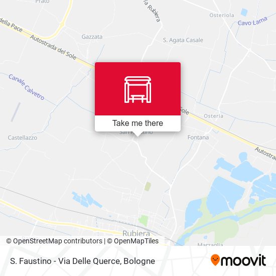 S. Faustino - Via Delle Querce map