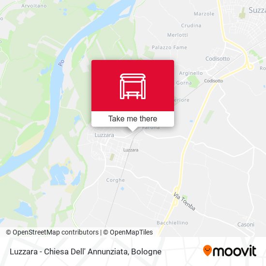 Luzzara - Chiesa Dell' Annunziata map