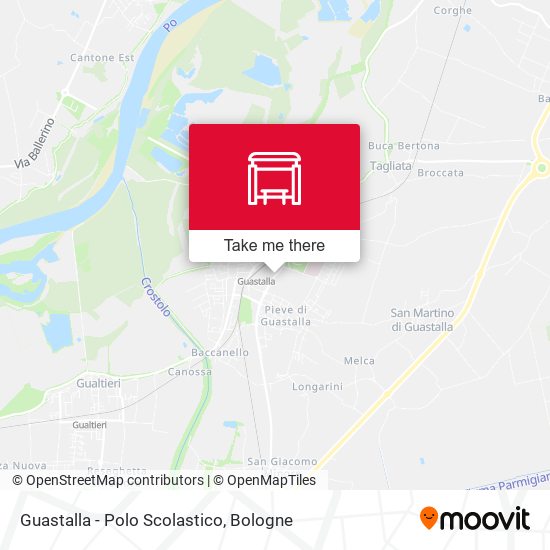 Guastalla - Polo Scolastico map