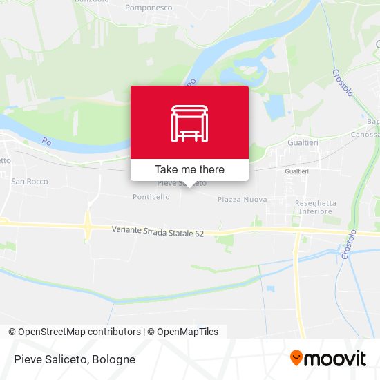 Pieve Saliceto map