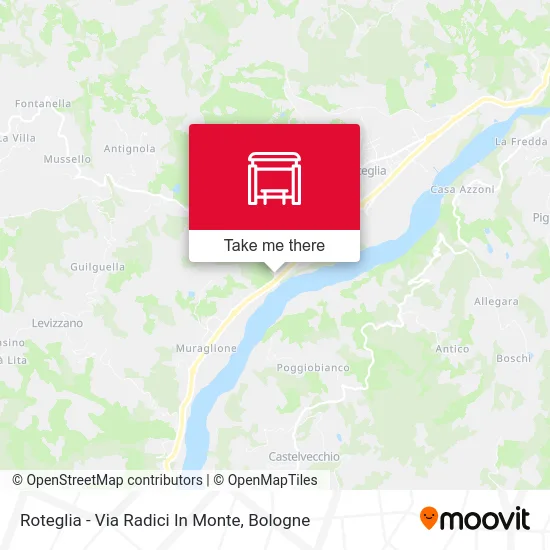 Roteglia - Radici In Monte Street map