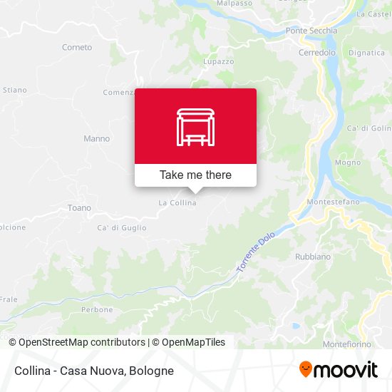 Collina - Casa Nuova map