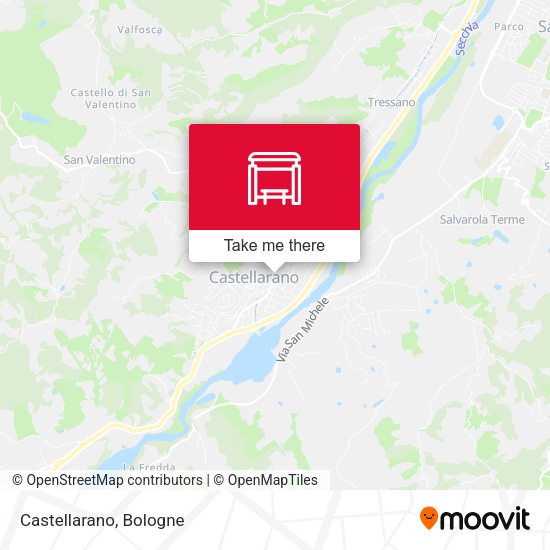 Castellarano map