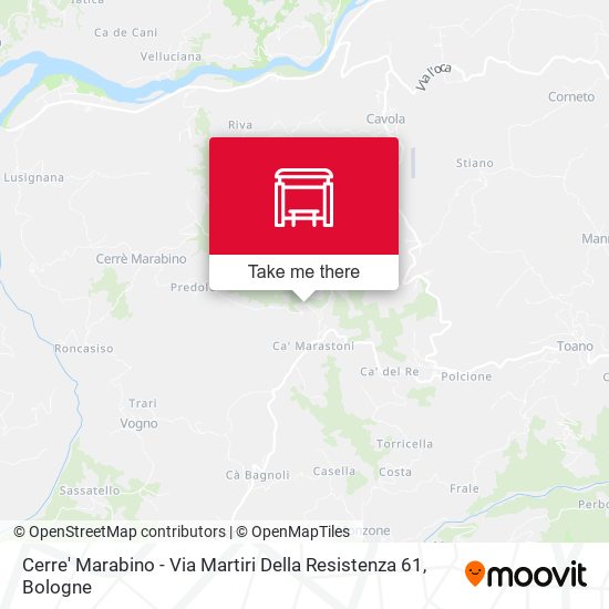 Cerre' Marabino - Via Martiri Della Resistenza 61 map