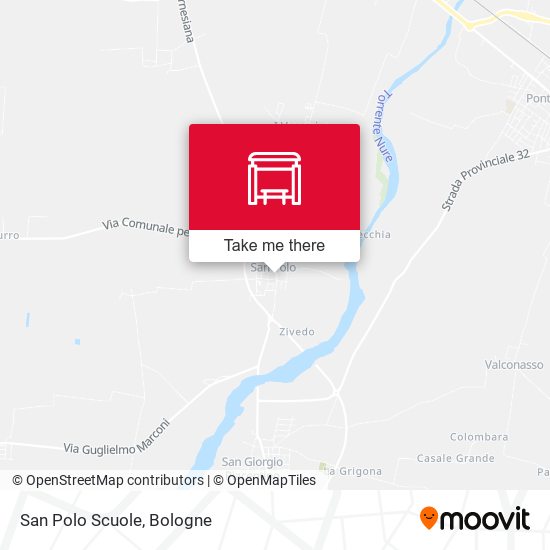 San Polo Scuole map