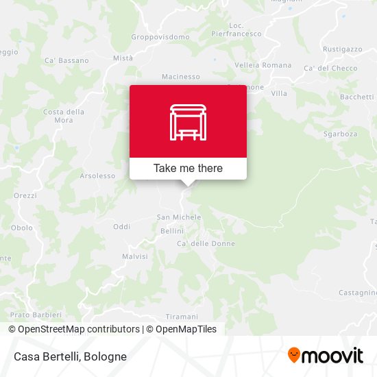 Casa Bertelli map