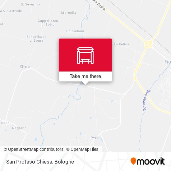 San Protaso Chiesa map