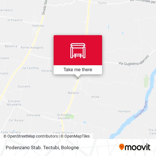 Podenzano Stab. Tectubi map