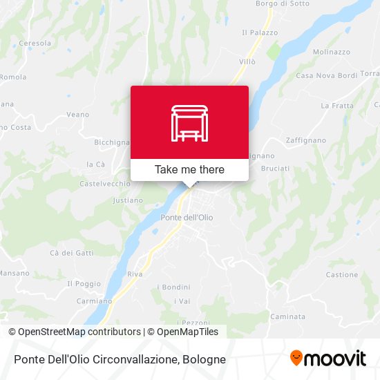 Ponte Dell'Olio Circonvallazione map
