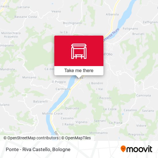 Ponte - Riva Castello map