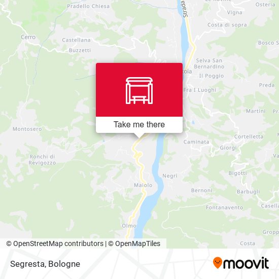 Segresta map