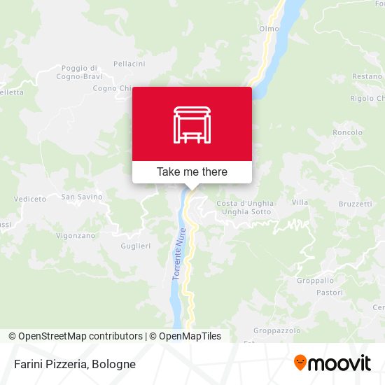 Farini Pizzeria map