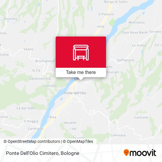 Ponte Dell'Olio Cimitero map