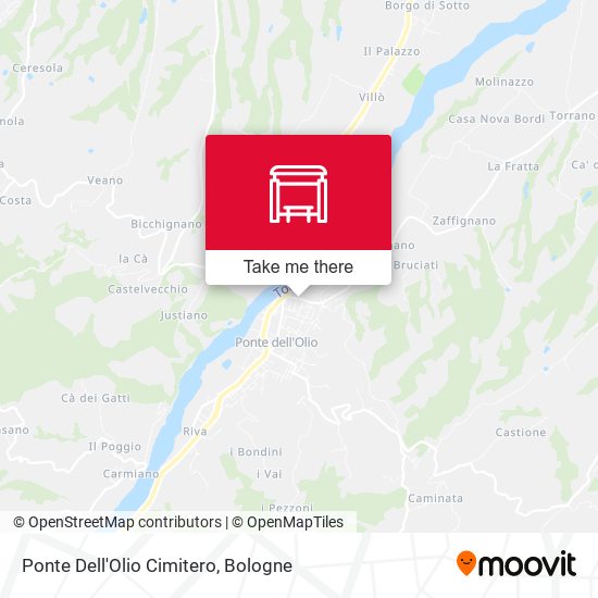 Ponte Dell'Olio Cimitero map