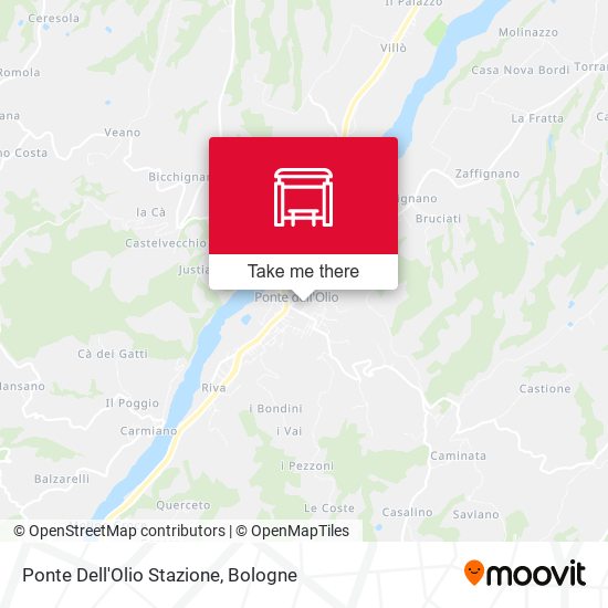 Ponte Dell'Olio Stazione map