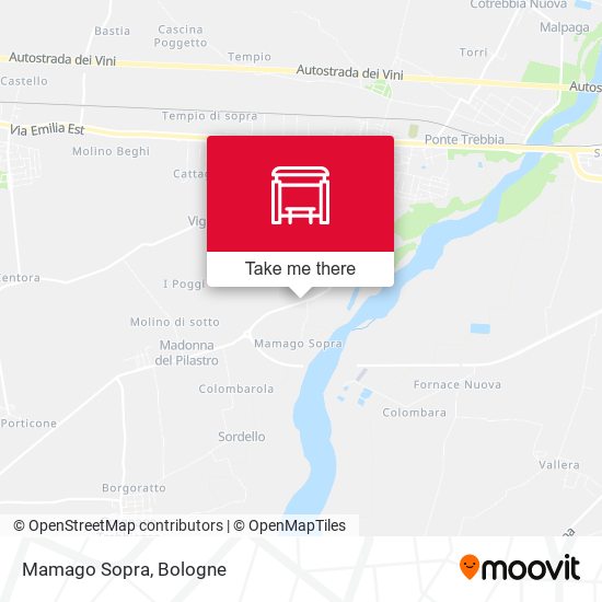 Mamago Sopra map