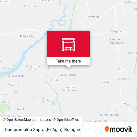 Campremoldo Sopra (Ex Agip) map