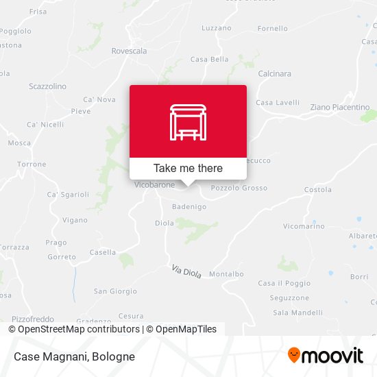 Case Magnani map