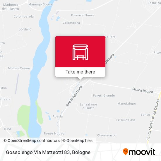 Gossolengo Via Matteotti 83 map