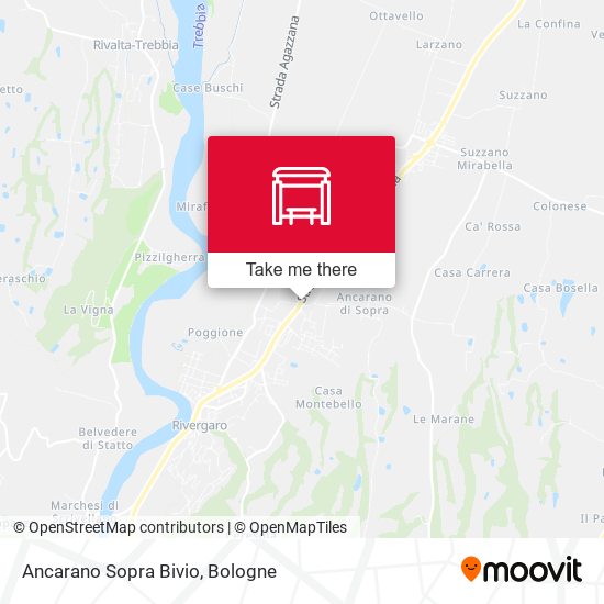 Ancarano Sopra Bivio map