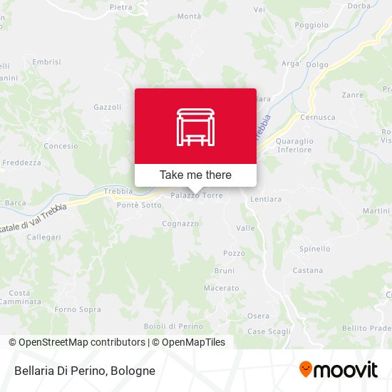 Bellaria Di Perino map