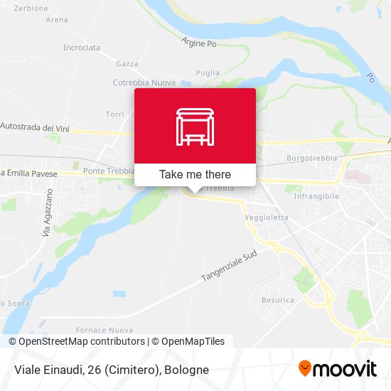 Viale Einaudi, 26 (Cimitero) map
