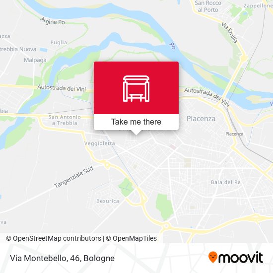 Via Montebello, 46 map
