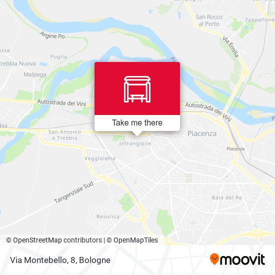 Via Montebello, 8 map