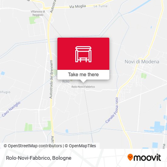 Rolo-Novi-Fabbrico map