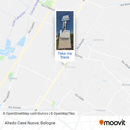 Altedo Case Nuove map