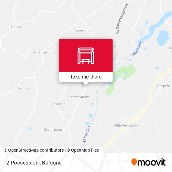 2 Possessioni map