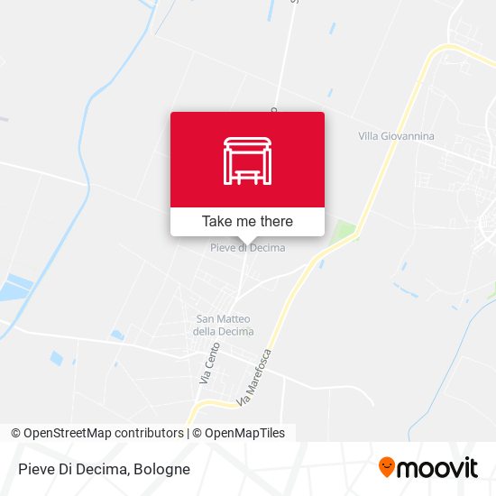 Pieve Di Decima map