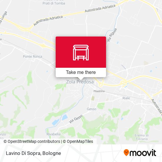 Lavino Di Sopra map