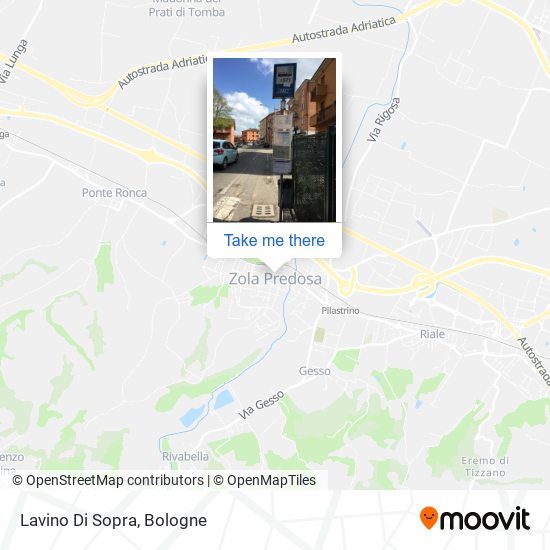 Lavino Di Sopra map