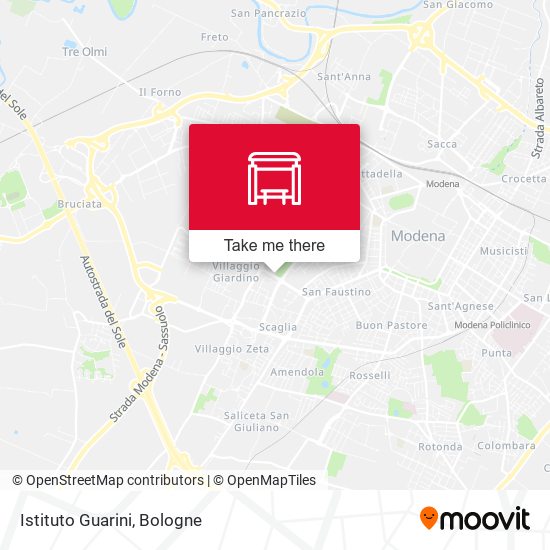 Istituto Guarini map