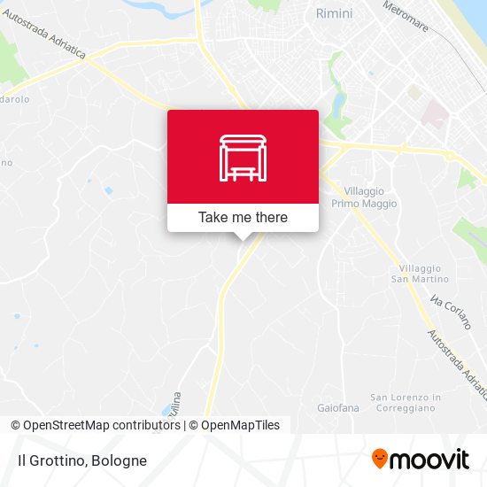 Il Grottino map