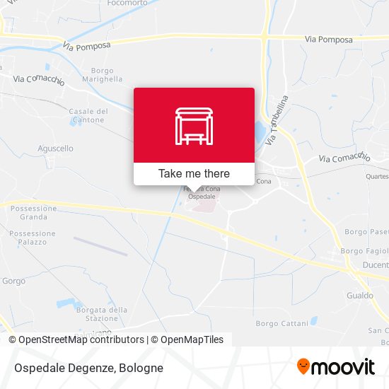 Ospedale Degenze map