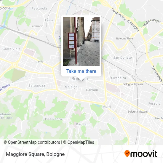 Maggiore Square map