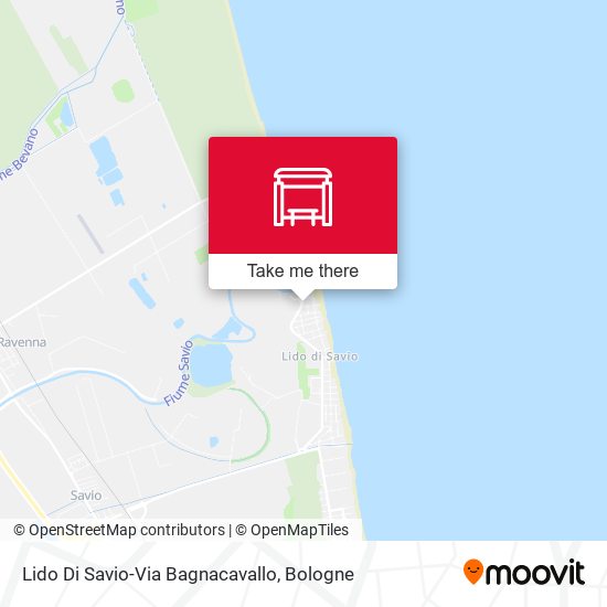 Lido Di Savio-Via Bagnacavallo map