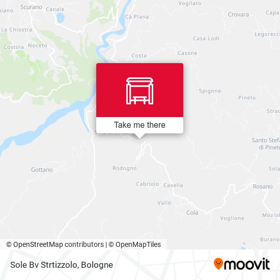 Sole Bv Strtizzolo map