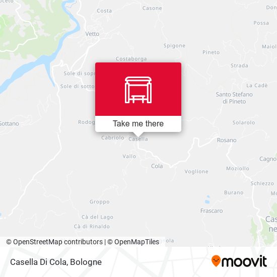 Casella Di Cola map
