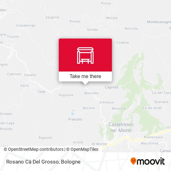 Rosano Cà Del Grosso map