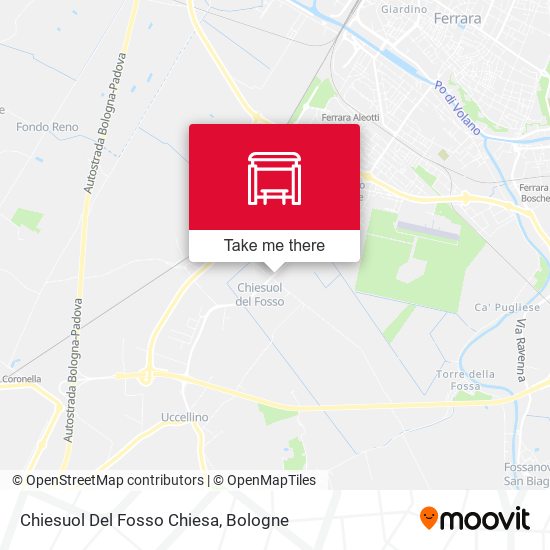 Chiesuol Del Fosso Chiesa map