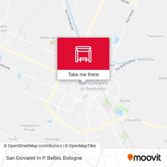 San Giovanni In P. Bellini map