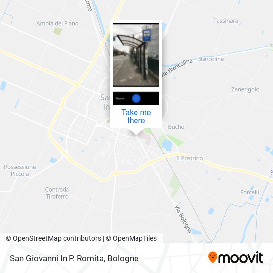 San Giovanni In P. Romita map