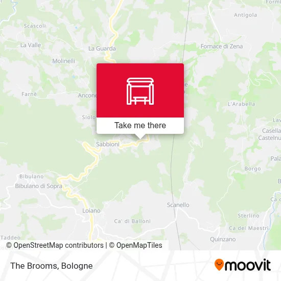 The Brooms map
