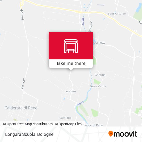 Longara Scuola map