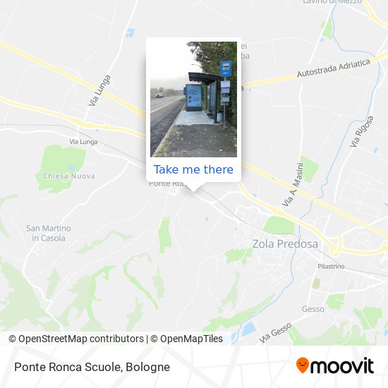 Ponte Ronca Scuole map